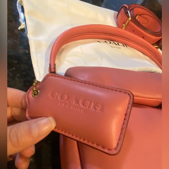 Coach Pink Pillow Tabby Shoulder Bag 26 - Picture 6 of 10